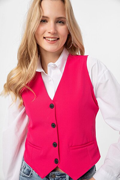 ŞİMAL Kadın Kumaş Yelek 250240 -