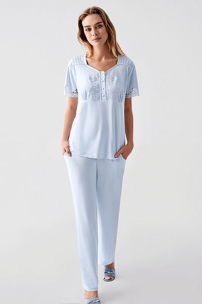 PERİN 322- SET DE NOAPTE PIELE BUMBAC PIELE 3 PIESE