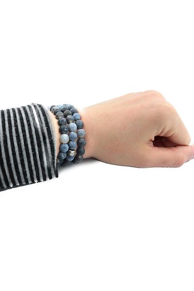 PİGADO Pigado Agate Stone 99 Both Necklace and Bracelet and Rosary