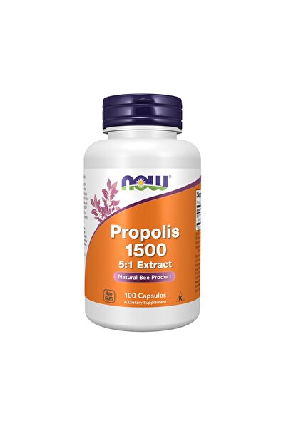 Now Foods المكملات الغذائية، البروبوليس 1500 ملجم مع تركيز 5:1، منتج نحل طبيع...