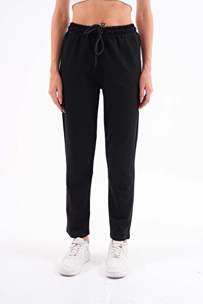 ŞİMAL Women's Flared Leg Single Bottom Tracksuit Bottoms 255137 -
