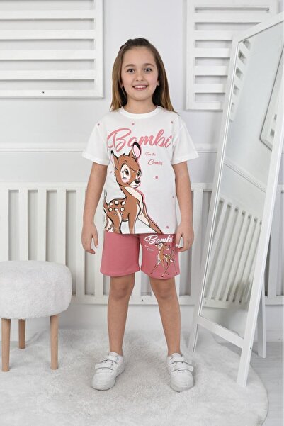 NEWKİDS Σετ κοριτσιών 3-8 ετών με εμπριμέ σορτς