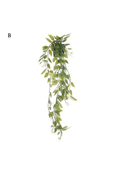 Choice B Artificial Hanging Plants with Pot Fake Plants Hanging Vines Shelf Plants Decor Potted Plants for.