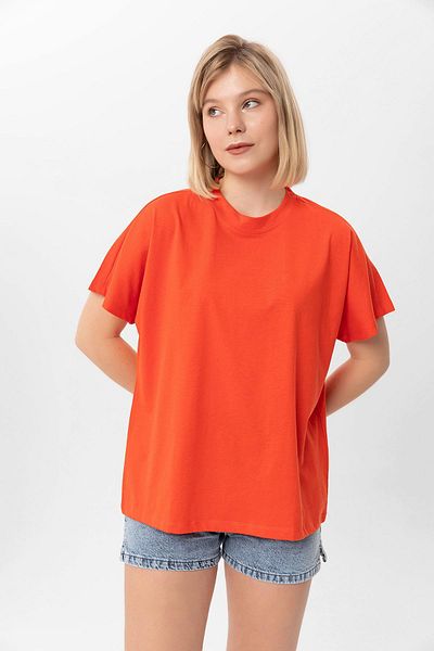 ŞİMAL Γυναικείο T-Shirt Crew Neck Oversize - 250019