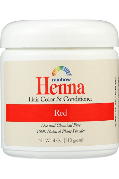 Rainbow Research صبغة الشعر بالحناء وبلسم الشعر باللون الأحمر الفارسي، 4 أونصة