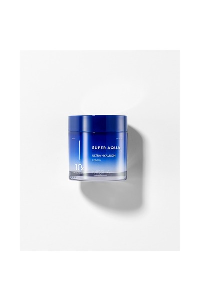 Missha Korean Super Aqua Ultra Hyalron Cream, With Baobab Extracts And Glacier Water - 70ml