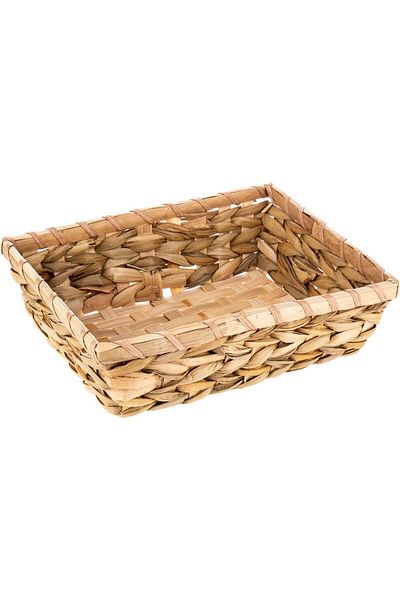 AKDC Rattan Basket 22Cm X 27Cm X 8Cm White