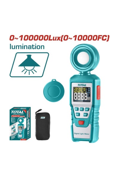 TOTAL Photometer O~100000lux(0~10000FC)