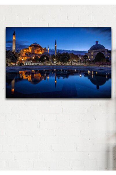 Hediyeler Kapında 90x130 Ayasofya Camii Kanvas Duvar Tablo