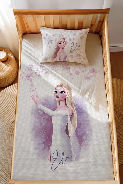 Homamia Montessori Pique Set - Jacquard 100% Cotton Elsa