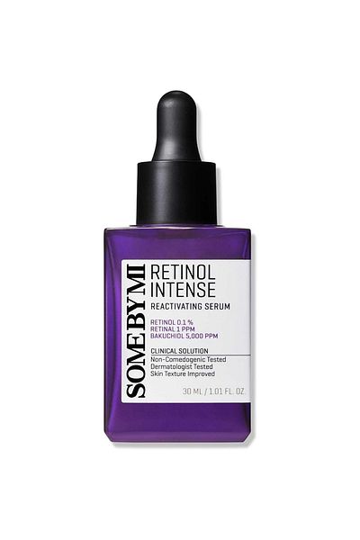 Some By Mi Korean Retinol Intense Reactivating Face Serum - Mild 0.1% Retinol Serum - 30Ml