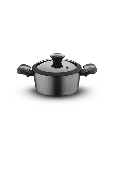 Brioni Diamond 28 Cm Yanmaz Yapışmaz Elmas Kaplama Derin Tencere