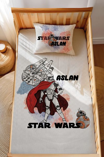 Homamia Star Wars Montessori Pique Set 100% Cotton Jacquard