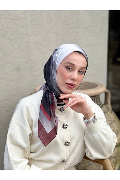 Modakaşmir 110 cm Abstract Pattern Scarf