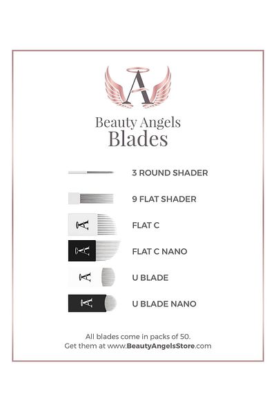 Beauty Angels Microblading Blade U Nano 18