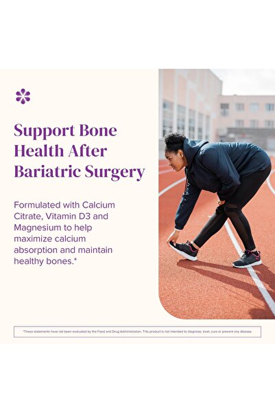 BariMelts Calcium Citrate with D3 & Magnesium - 120 Tablets (1-Month Supply) - Berry Flavor