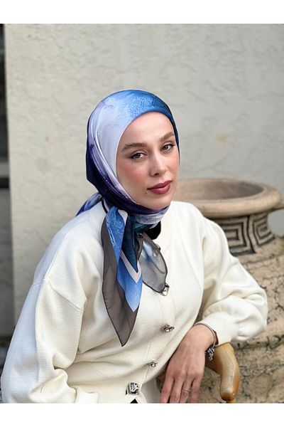Modakaşmir 110 cm Abstract Pattern Scarf
