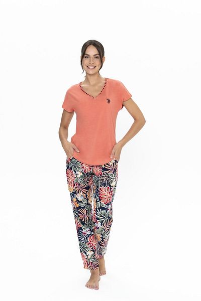 U.S. Polo Assn. Uspa Women's Pajama Suit