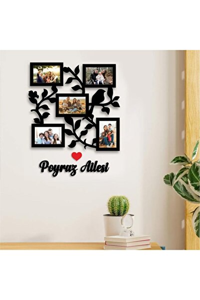 Evsay İsimli Aile Fotoğraf Çerçevesi, Dekor Duvar Çerçeve
