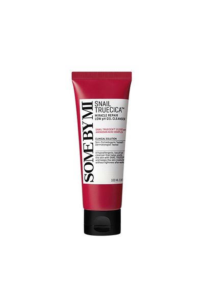 Some By Mi Korean Snail Truecica Miracle Repair Low Ph Gel Cleanser - Made From Snail Mucin - 100Ml
