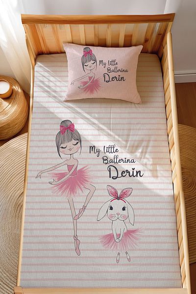 Homamia Montessori Pique Set - Jacquard 100% Cotton Rabbit Ballerina