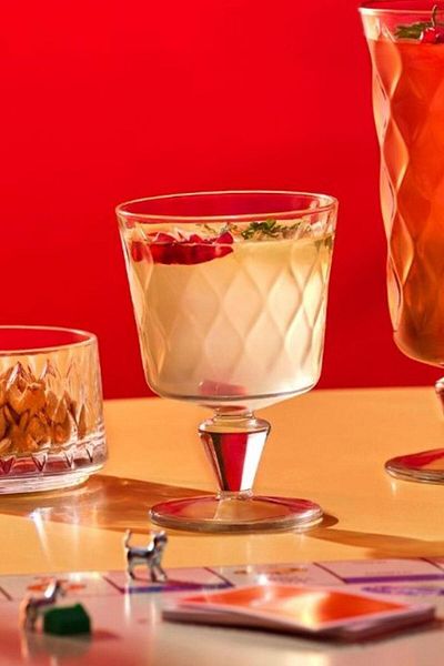 Paşabahçe Leafy Cocktail Glass 270 Cc 4 Pieces 440472