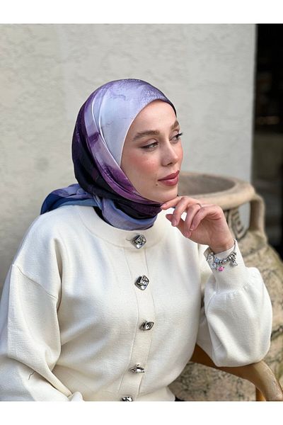 Modakaşmir 110 cm Abstract Pattern Scarf