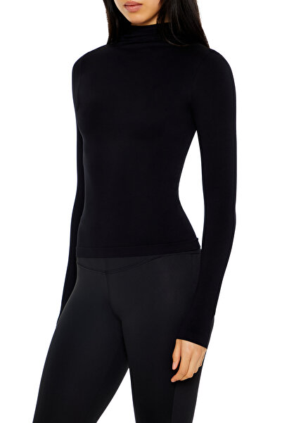 Forever 21 Dikişsiz Dik Yaka Bluz