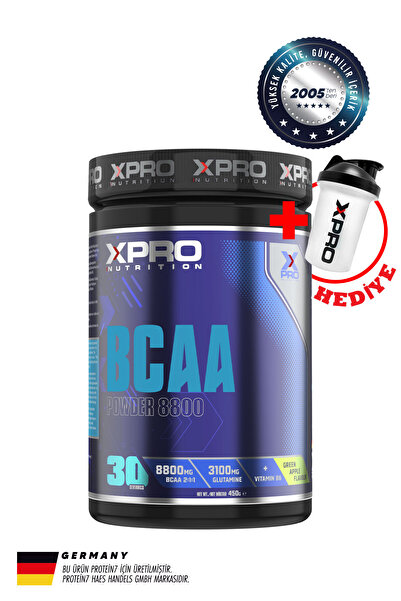 Xpro Nutrition Xpro Bcaa 8800 Powder 450gr Yeşil Elma