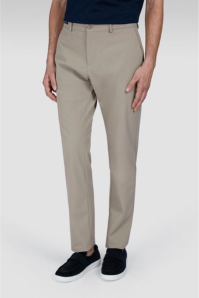 PAUL&SHARK Men's Normal Waist Pipe Leg Daily Use Beige Trousers 25414079 -128