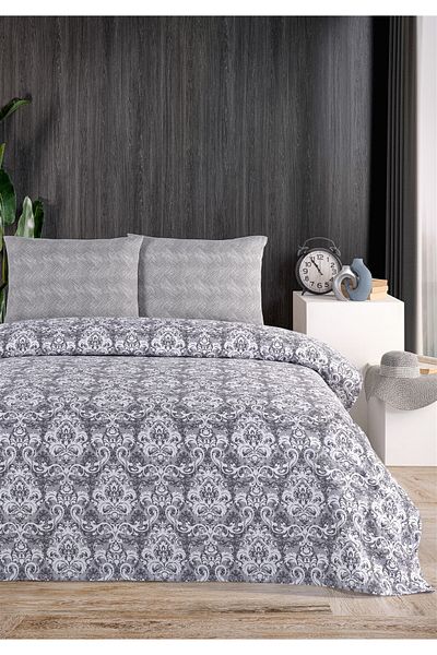 Evim Soren Double Pique Set 200X230 cm Sailor Dark Gray