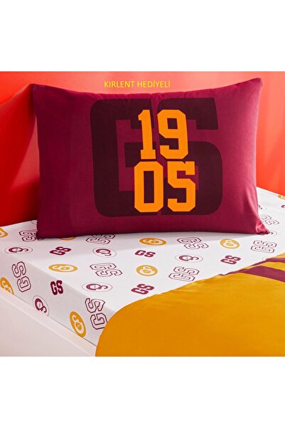 Taç Taç Licensed Gs Champion Lion Cotton Single Duvet Cover Set (1 Piece Pillow with Gift)