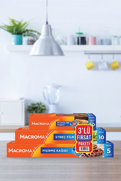 MACROMAX 3-Pack Deal - Interactive Features and Simple Design