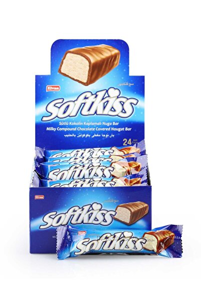 Elvan Softkiss Bar 18 gr 24 Adet (1 KUTU)