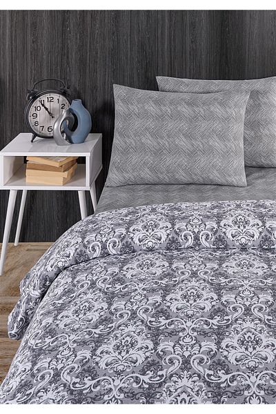 Evim Soren Double Pique Set 200X230 cm Sailor Dark Gray