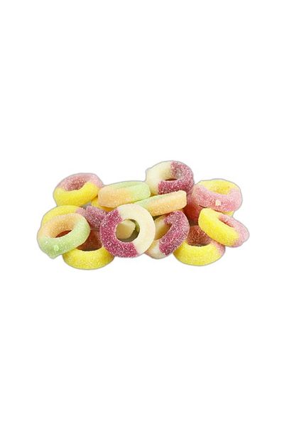 Elvan Jelaxy Sugar Ring Soft Sugar 80 Gr (1 Box)