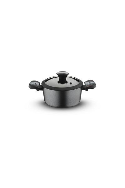 Brioni Diamond 20 cm Fireproof Non-Stick Diamond Coated Deep Pot