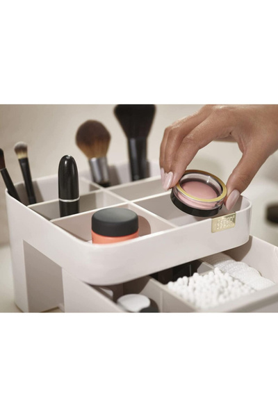 Joseph Joseph Viva Compact and Durable Cosmetic Organiser with Drawer