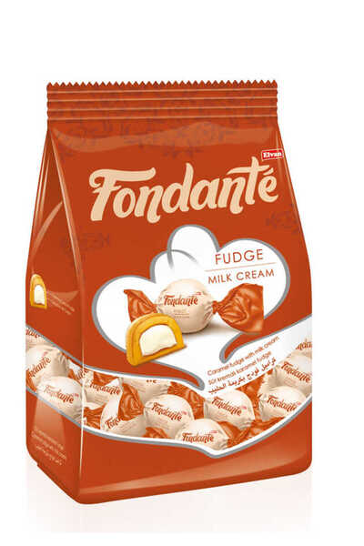 Elvan Fondante Sütlü Fudge 500 Gr. (1 Poşet)