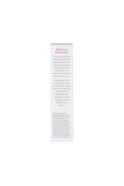DERMA E Overnight Peel – Vegan, Gluten-Free Facial Exfoliant with AHA & Lactic Acid, 2 fl oz