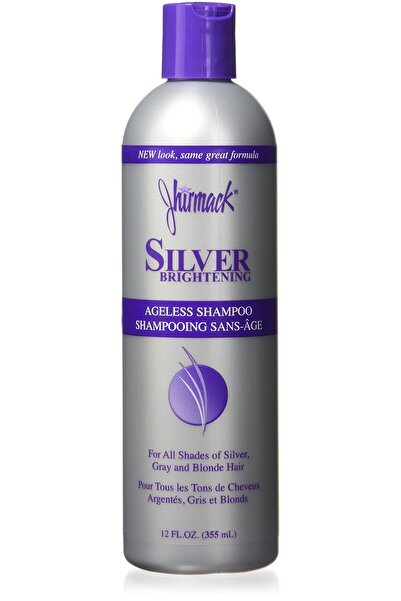Jhirmack شامبو Silver Brightening Ageless، 12 أونصة، 12 أونصة