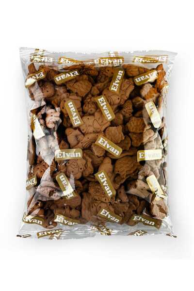 Elvan Chıpsy Hayvan Figürlü Kakaolu Bisküvi 200 Gr (1 Poşet)
