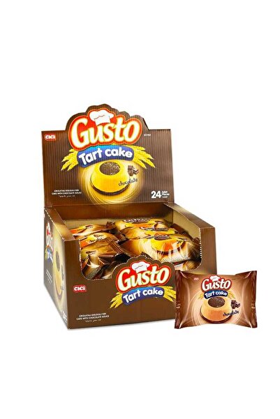 cici تارت كيك 45 جرام 24 قطعة صوص الشوكولاتة (علبة واحدة)