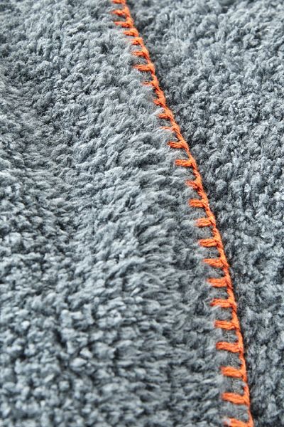 Karaca Home Home Faye Petrol Double Sherpa Blanket