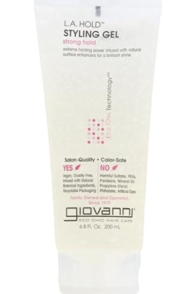 Giovanni جل تصفيف الشعر L.A. Natural، 6.8 أونصة سائلة