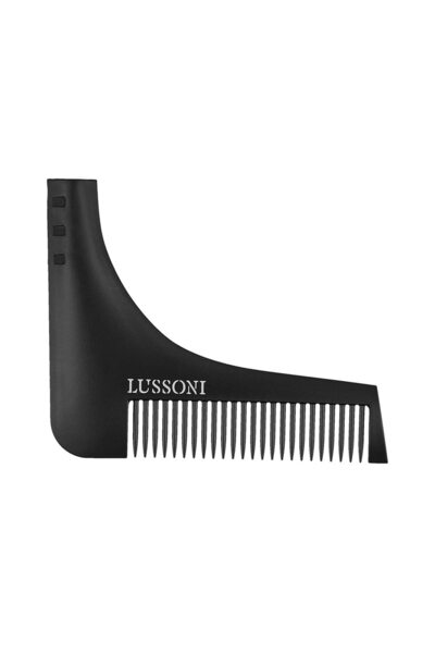 TB TOOLS FOR BEAUTY مشط حلاق بلاستيكي احترافي T4B LUSSONI BC 600 للحية وشعر ا...