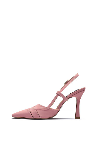 Dedos 7405 Kadın Önü Kapalı Sivri Burun Topuklu Ayakkabı