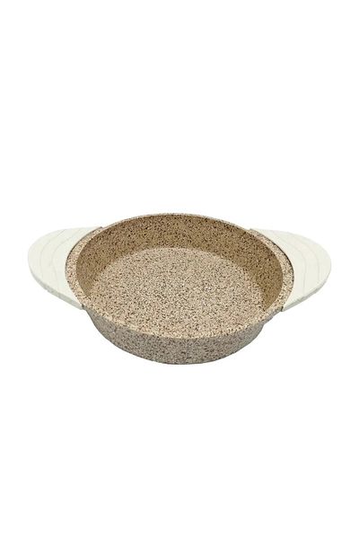 Prestij Doacast Creamy 22 cm Cast Granite Pan