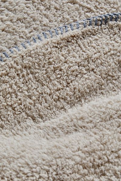 Karaca Home Faye Beige Double Sherpa Blanket