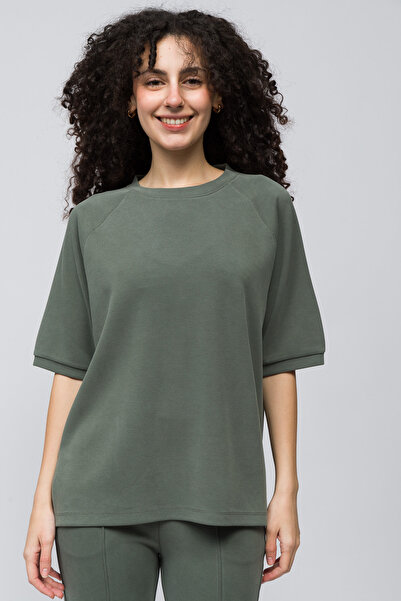 Dexia Μπλουζάκι Huelva Pike Modal Fabric - Χακί Χρώμα